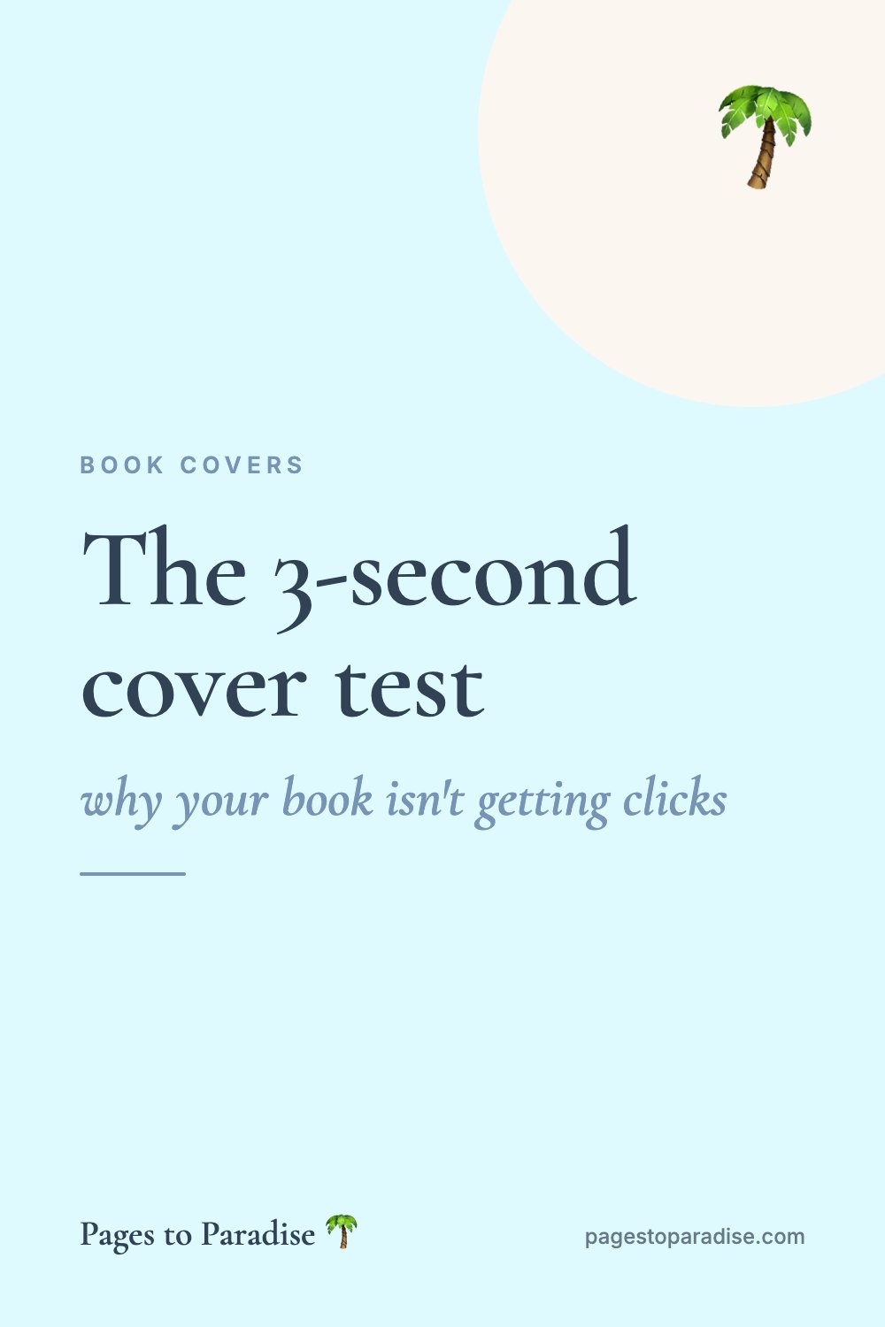 The 3-second cover test: why your book isn't getting clicks